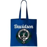 Davidson Clan Scottish Name Coat Of Arms Tartan Bag