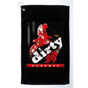 Dirty Clothes Sportz Collection Premium Platinum Collection Golf Towel