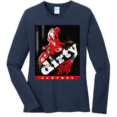 Dirty Clothes Sportz Collection Premium Ladies Long Sleeve Shirt