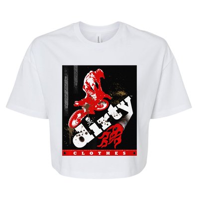 Dirty Clothes Sportz Collection Premium Bella+Canvas Jersey Crop Tee