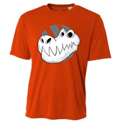 Dinosaur Cute Skeleton Skull Gift Cooling Performance Crew T-Shirt