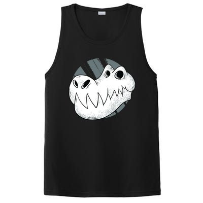 Dinosaur Cute Skeleton Skull Gift PosiCharge Competitor Tank