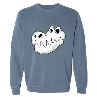 Dinosaur Cute Skeleton Skull Gift Garment-Dyed Sweatshirt