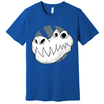 Dinosaur Cute Skeleton Skull Gift Premium T-Shirt