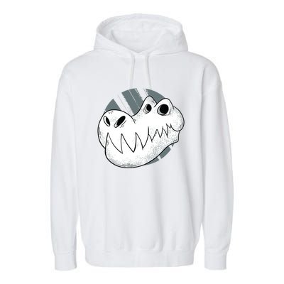 Dinosaur Cute Skeleton Skull Gift Garment-Dyed Fleece Hoodie