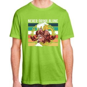 Dungeness Crab Seafood Ing Beer Er Crab And Beer Gift Adult ChromaSoft Performance T-Shirt