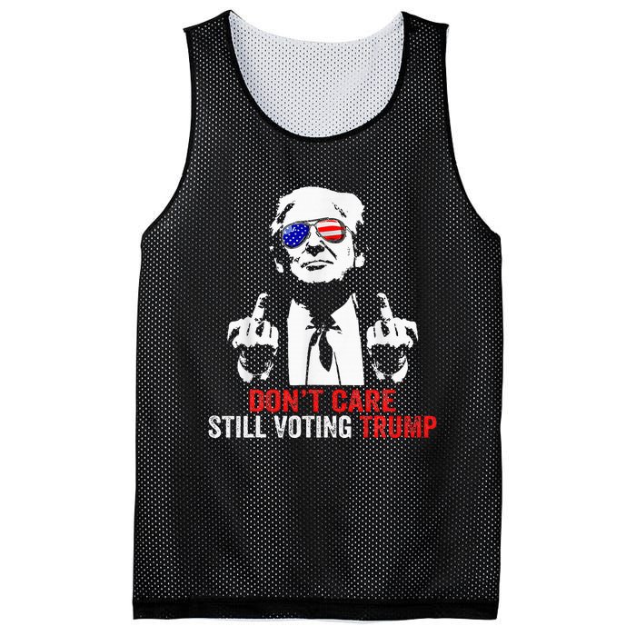 DonT Care Still Voting Trump Pro Donald Trump Mesh Reversible Basketball Jersey Tank