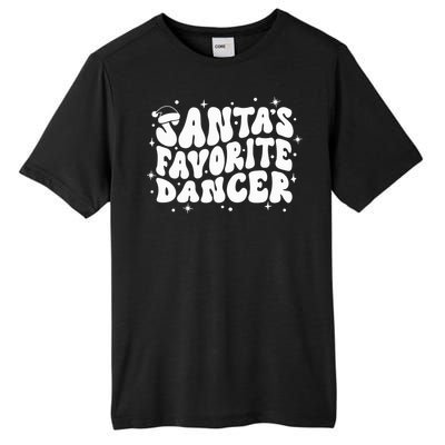 Dancer Christmas Santa Favorite Dancer Tall Fusion ChromaSoft Performance T-Shirt