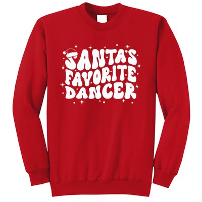 Dancer Christmas Santa Favorite Dancer Sweatshirt