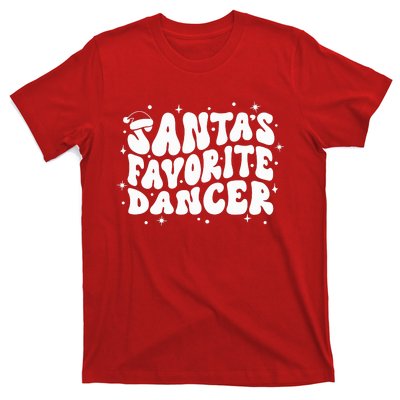 Dancer Christmas Santa Favorite Dancer T-Shirt