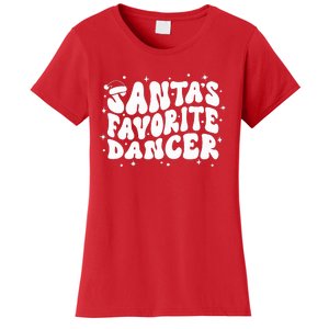 Dancer Christmas Santa Favorite Dancer Women's T-Shirt