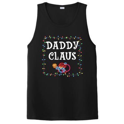 Daddy Claus Santa Christmas Lights Xmas Family Pjs Matching Cute Gift PosiCharge Competitor Tank