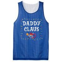 Daddy Claus Santa Christmas Lights Xmas Family Pjs Matching Cute Gift Mesh Reversible Basketball Jersey Tank