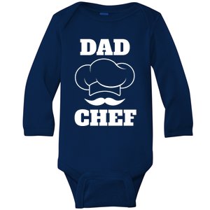 Dad Chef Sweater Meaningful Gift Baby Long Sleeve Bodysuit