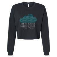 Developer Coder Software Engineer Programming Cropped Pullover Crew