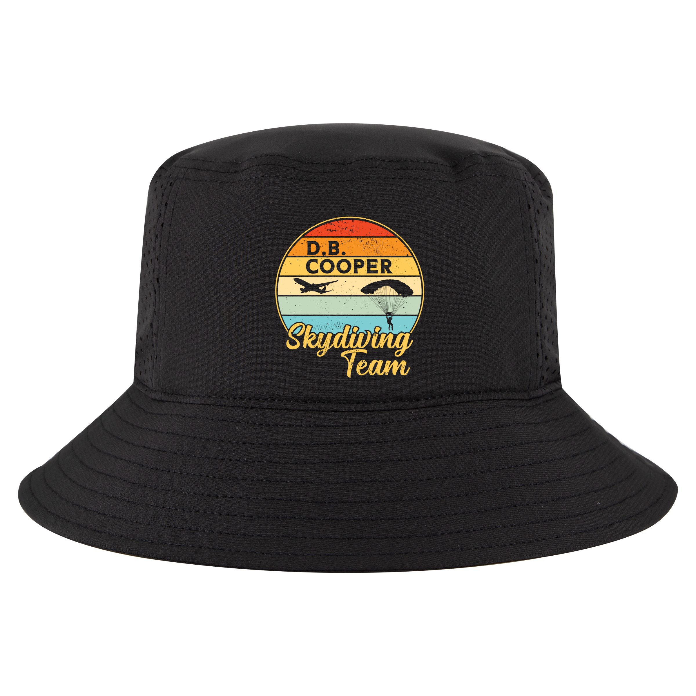 Db Cooper Skydiving Team 1971 Vintge Skyjacking History Gift Cool Comfort Performance Bucket Hat