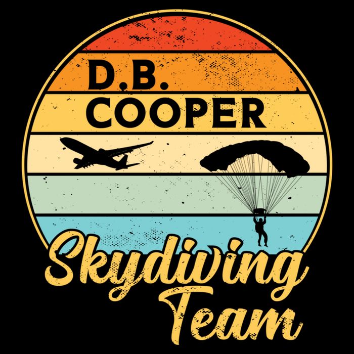 Db Cooper Skydiving Team 1971 Vintge Skyjacking History Gift Impact Tech Backpack