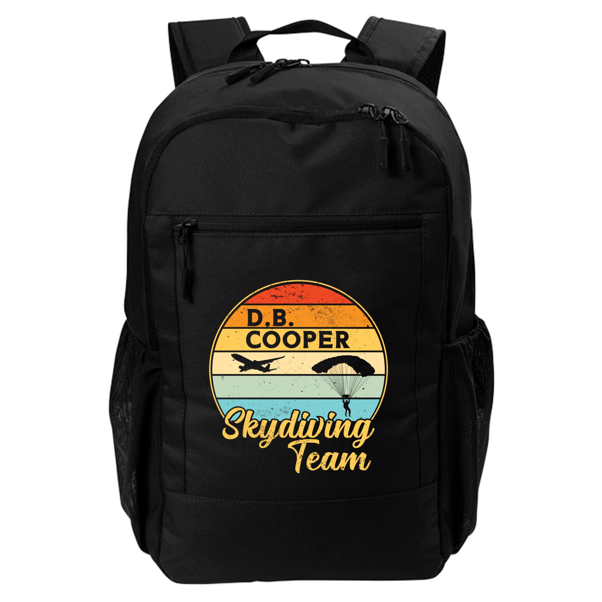 Db Cooper Skydiving Team 1971 Vintge Skyjacking History Gift Backpack