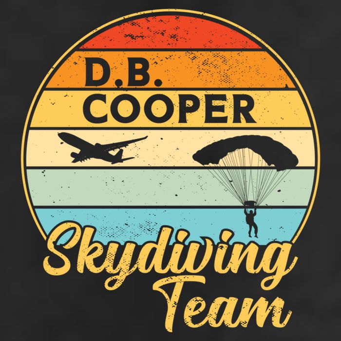 Db Cooper Skydiving Team 1971 Vintge Skyjacking History Gift Beanie