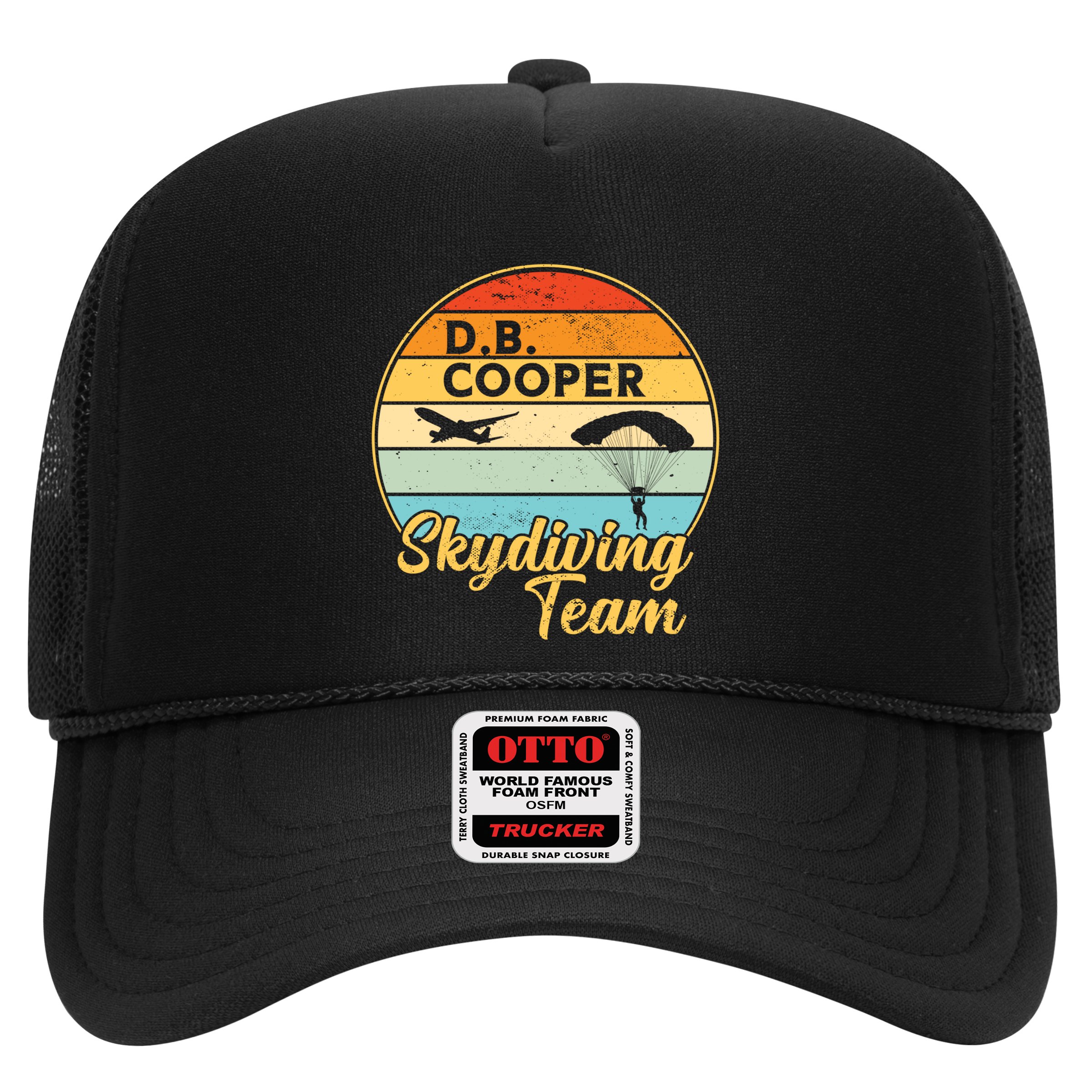 Db Cooper Skydiving Team 1971 Vintge Skyjacking History Gift Hat