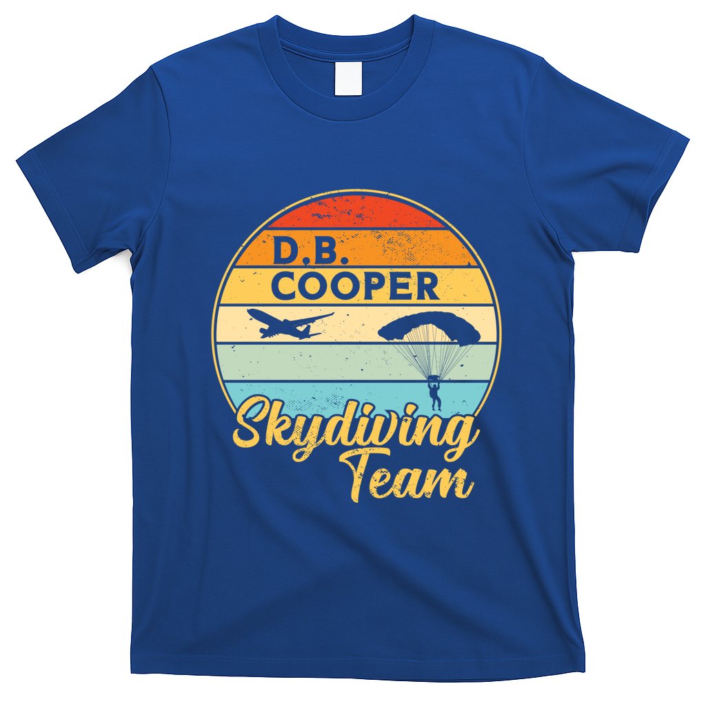 Db Cooper Skydiving Team 1971 Vintge Skyjacking History Gift T-Shirt