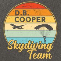 Db Cooper Skydiving Team 1971 Vintge Skyjacking History Gift Cotton Canvas Backpack
