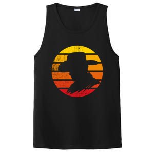 Distressed Cowboy Sunset PosiCharge Competitor Tank