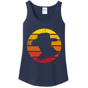 Distressed Cowboy Sunset Ladies Essential Tank