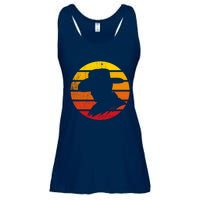 Distressed Cowboy Sunset Ladies Essential Flowy Tank