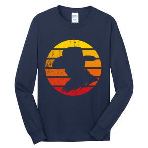 Distressed Cowboy Sunset Tall Long Sleeve T-Shirt