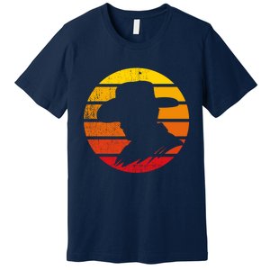 Distressed Cowboy Sunset Premium T-Shirt