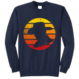 Distressed Cowboy Sunset Tall Sweatshirt