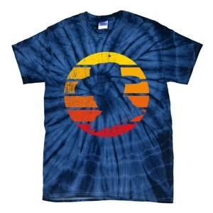 Distressed Cowboy Sunset Tie-Dye T-Shirt