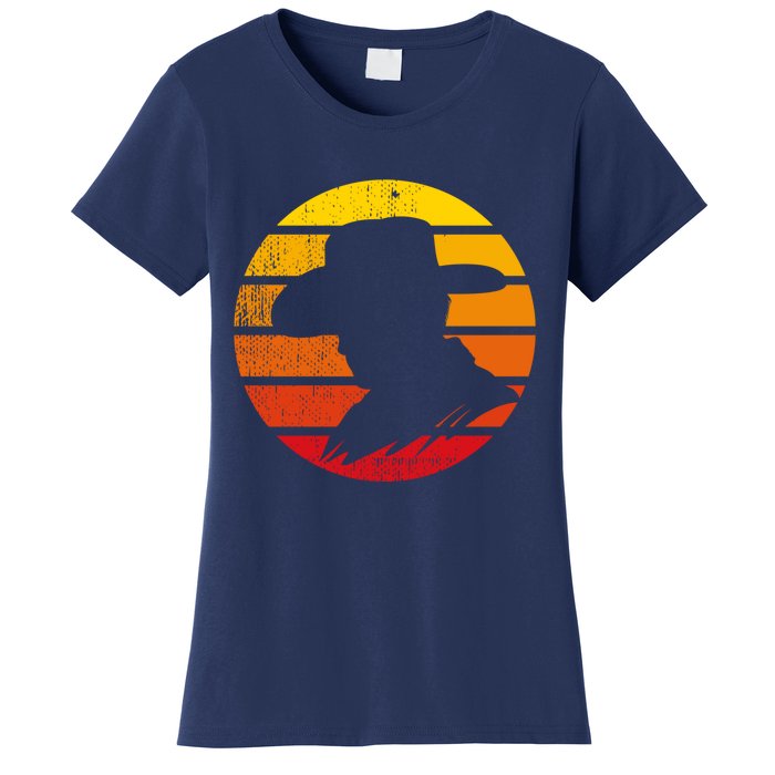 Distressed Cowboy Sunset Women's T-Shirt