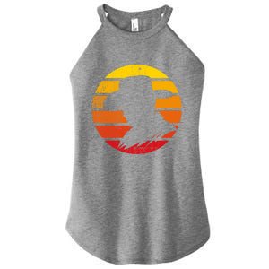 Distressed Cowboy Sunset Women's Perfect Tri Rocker Tank