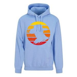 Distressed Cowboy Sunset Unisex Surf Hoodie