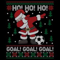 Dabbing Christmas Soccer Ho Santa Elf Ugly Xmas Sweater Cool Gift Bucket Hat