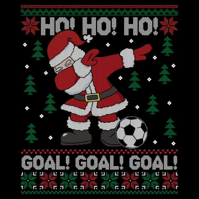 Dabbing Christmas Soccer Ho Santa Elf Ugly Xmas Sweater Cool Gift Bucket Hat