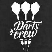 Darts Crew Squad Dart Team Gift 7 Panel Mesh Trucker Snapback Hat