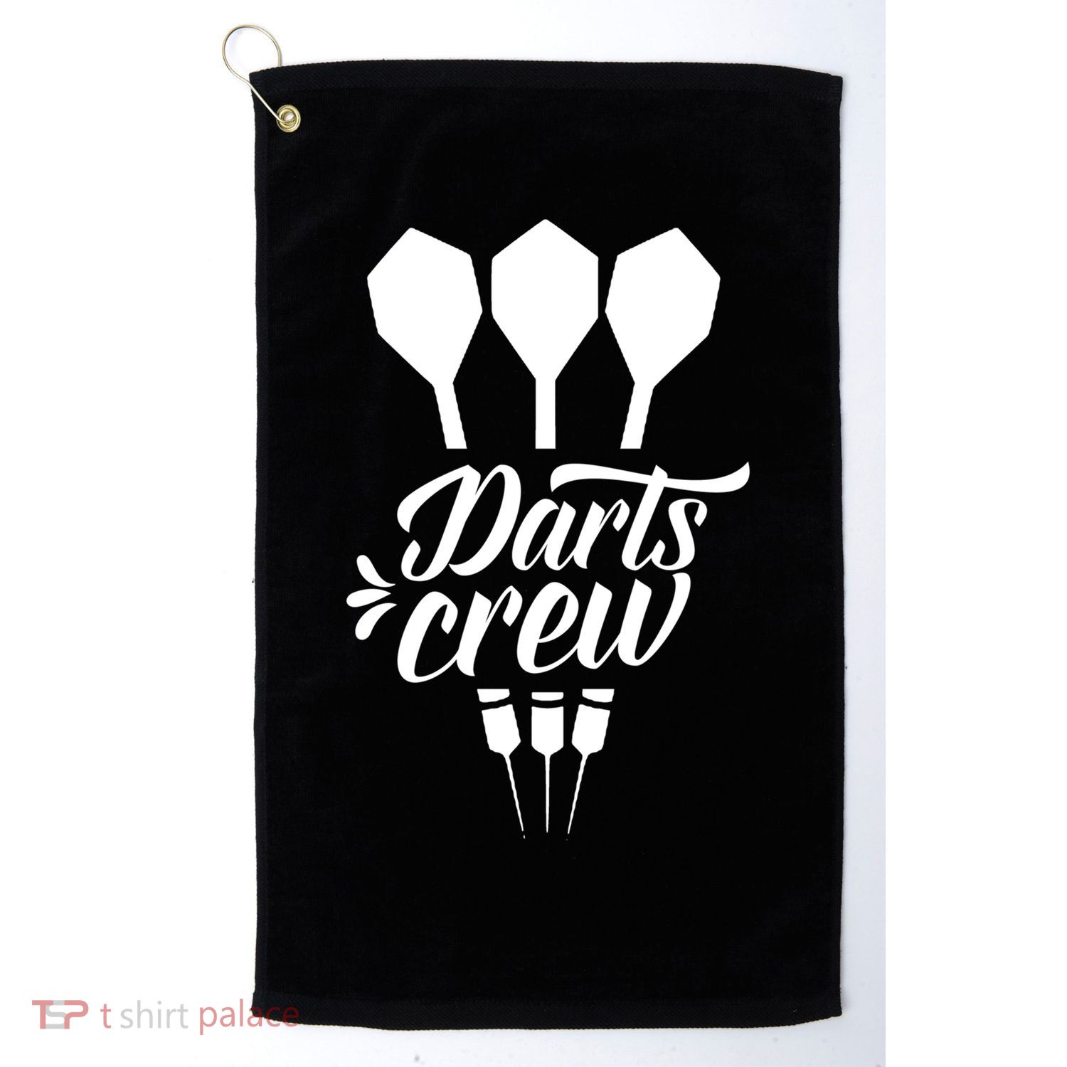 Darts Crew Squad Dart Team Gift Golf Towel