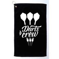 Darts Crew Squad Dart Team Gift Golf Towel