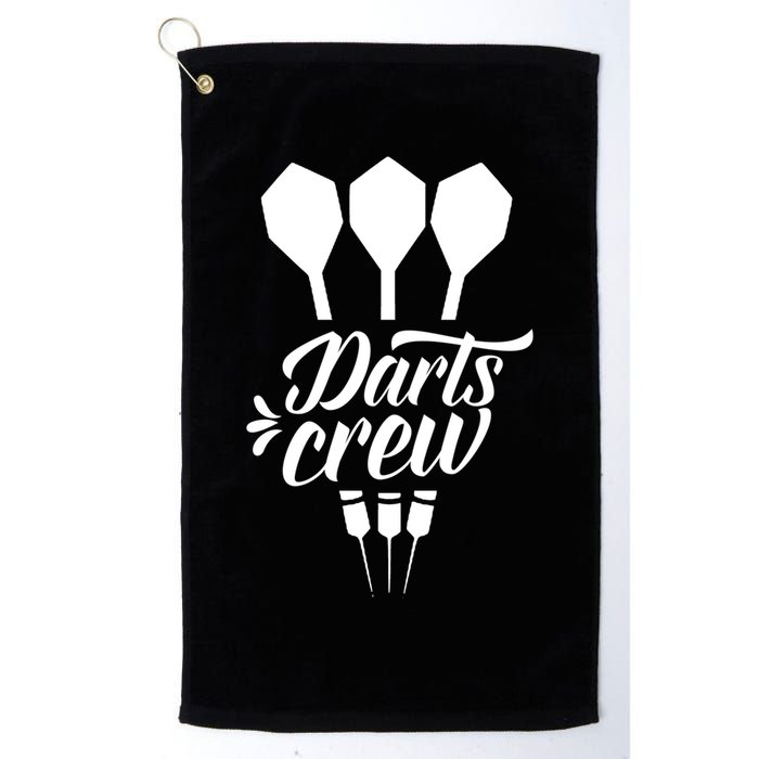 Darts Crew Squad Dart Team Gift Golf Towel