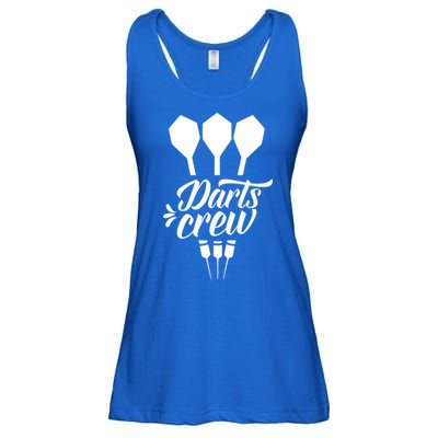 Darts Crew Squad Dart Team Gift Ladies Essential Flowy Tank