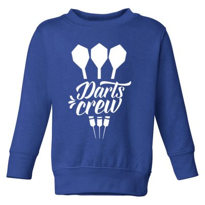 Darts Crew Squad Dart Team Gift Toddler Sweatshirt