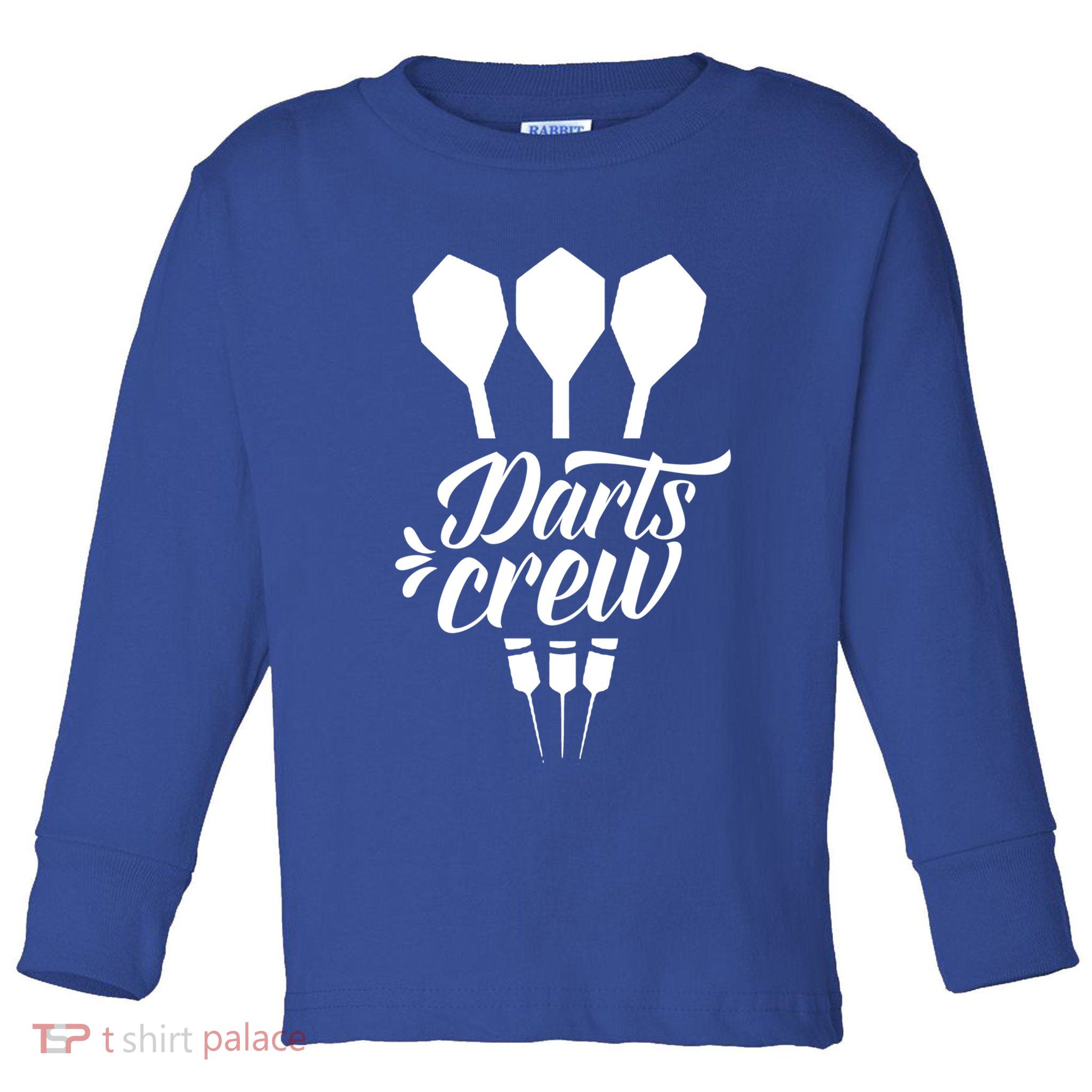 Darts Crew Squad Dart Team Gift Toddler Long Sleeve Shirt