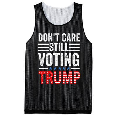 DonT Care Still Voting Trump Pro Donald Trump Mug Shot Mesh Reversible Basketball Jersey Tank