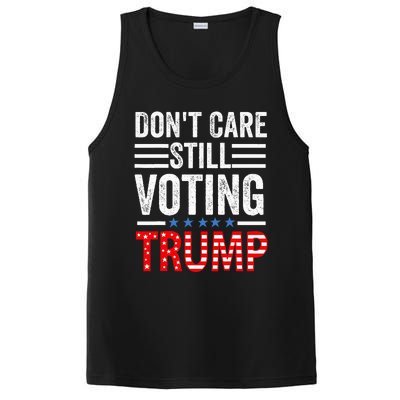 DonT Care Still Voting Trump Pro Donald Trump Mug Shot PosiCharge Competitor Tank