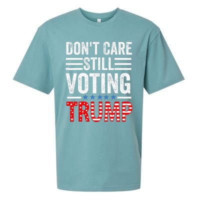 DonT Care Still Voting Trump Pro Donald Trump Mug Shot Sueded Cloud Jersey T-Shirt