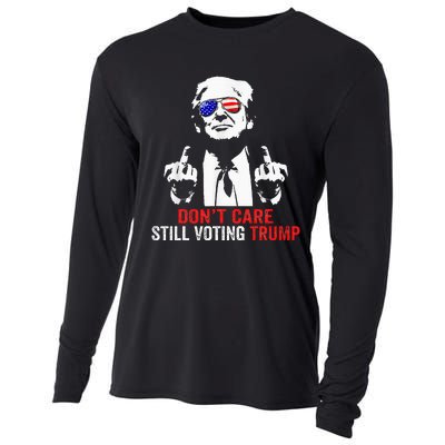 DonT Care Still Voting Trump Pro Donald Trump Cooling Performance Long Sleeve Crew