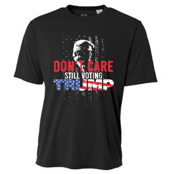 DonT Care Still Voting Trump Pro Donald Trump Mug Shot Cooling Performance Crew T-Shirt